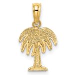 14K Charleston Palm Tree Charm - Image 4