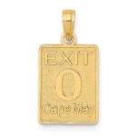 14K EXIT 0 / CAPE MAY Charm