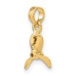 14K 3-D with 3 Blades Mini Propeller Charm - Image 5