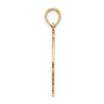 14K Polished Cut-Out ARUBA Under Angelfish Charm - Image 2