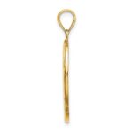 14K ARUBA with Dolphin Sunset In Frame Charm - Image 2