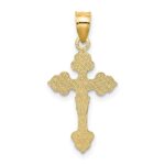14K Crucifix with Fancy Tips Charm - Image 4