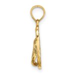 14K 3-D KEY WEST Flip Flop Charm - Image 2
