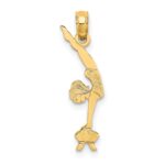 14K Gymnastics Charm