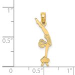 14K Gymnastics Charm - Image 4