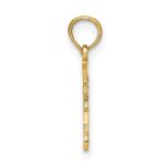 14K 15 in Cut-out Heart Charm - Image 2