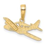 14k Cessna Airplane Pendant - Image 3