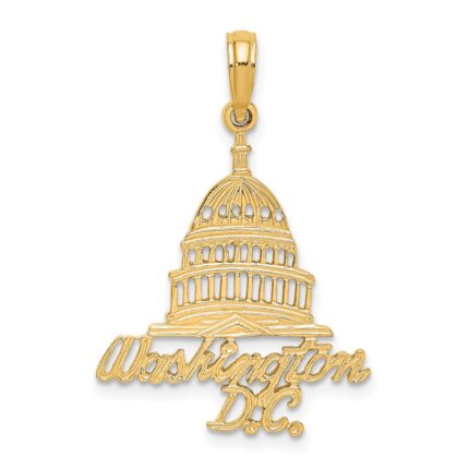 14K WASHINGTON D.C. Capital Building Charm