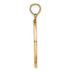 14k and White Rhodium Reversible CHILDS PRAYER Boy/NOW I LAY ME DOWN TO SLEEP Charm - Image 2