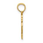 14k with White Rhodium KEY WEST Bicycle Charm - Image 2