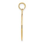 14K MARCO ISLAND with Dolphins Circle Pendant - Image 2