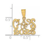 14k Polished CLASS OF 2025 Charm - Image 4