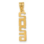 14K Polished Vertical 2026 Charm - Image 3