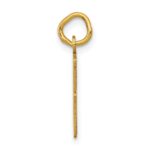 14k Small Elongated Number 35 Charm - Image 2