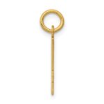14k Small Elongated Number 94 Charm - Image 2