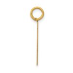 14k Medium Polished Number 71 Charm - Image 2