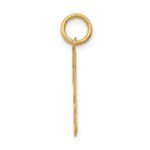 14k Small Polished Number 23 Charm - Image 2