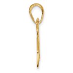 14k Polished Bicycle Charm - Image 2