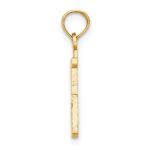 14k Polished Number 25 Pendant - Image 2