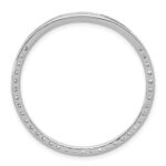 14k White Gold 1 1/2 carat Lab Grown Diamond VS/SI+ G+ Complete Circle Chain Slide Pendant - Image 3