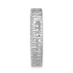 14k White Gold 3/4 carat Diamond Circle Chain Slide - Image 2