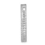 14k White Gold 1 carat Diamond Circle Chain Slide - Image 2