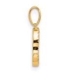10K Diamond Letter C Initial Pendant - Image 3