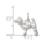 Sterling Silver Poodle Charm - Image 3