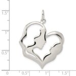 Sterling Silver Mother & Baby Pendant - Image 3