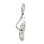 Sterling Silver Ballet Slipper Charm - Image 5