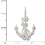 Sterling Silver Anchor Charm - Image 4