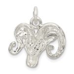 Sterling Silver Ram Charm - Image 3