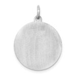 Sterling Silver Rhodium-plated Yorkshire Terrier Disc Charm - Image 4