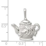 Sterling Silver Teapot Charm - Image 3
