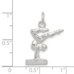 Sterling Silver Gymnast Charm - Image 4