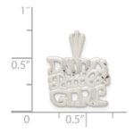 Sterling Silver Daddy's Little Girl Charm - Image 3