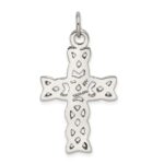 Sterling Silver Antiqued Celtic Cross Pendant - Image 4