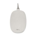 Sterling Silver Antiqued St. Christopher Medal - Image 4