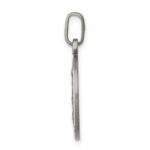 Sterling Silver Antiqued Saint Michael Medal - Image 2