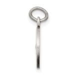 Sterling Silver Antiqued Baptism Medal - Image 2