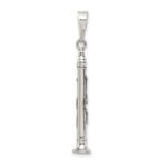 Sterling Silver Antiqued Clarinet Charm - Image 4