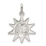 Sterling Silver Sun Charm - Image 4