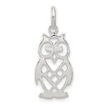 Sterling Silver Owl Charm