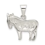 Sterling Silver Donkey Pendant - Image 4