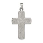 Sterling Silver Mulit-colored Shell Cross Pendant - Image 4