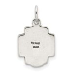Sterling Silver Antiqued Ecce Homo Medal - Image 4