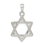 Sterling Silver Star of David Pendant - Image 4
