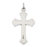 Sterling Silver Antiqued INRI Crucifix Pendant - Image 4