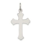 Sterling Silver Antiqued Cross Pendant - Image 4