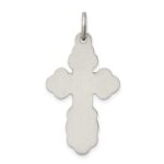 Sterling Silver Antiqued Eastern Orthodox Cross Charm - Image 4